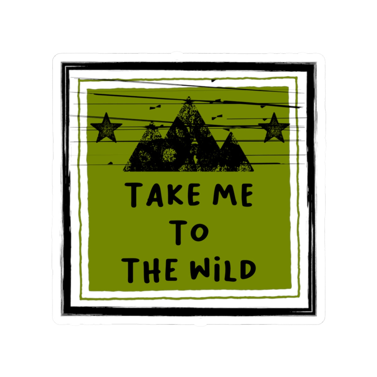 Take Me To The Wild Sticker